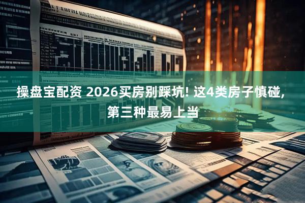 操盘宝配资 2026买房别踩坑! 这4类房子慎碰, 第三种最易上当
